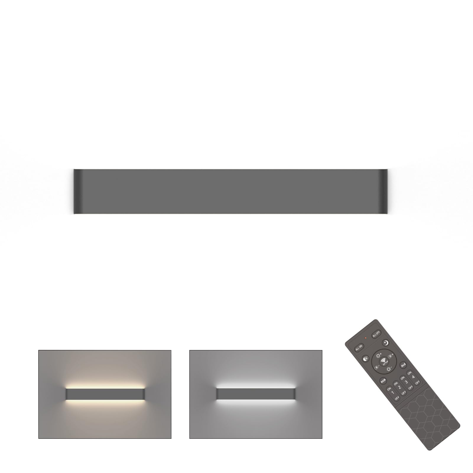 Klighten Applique da Parete LED Interno Dimmerabile 20W