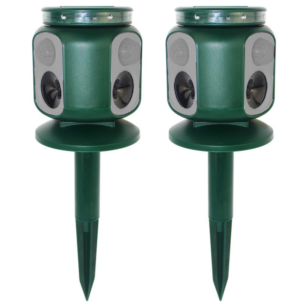 Xiaxia 2X Repellente Ultrasuoni Solare 360°