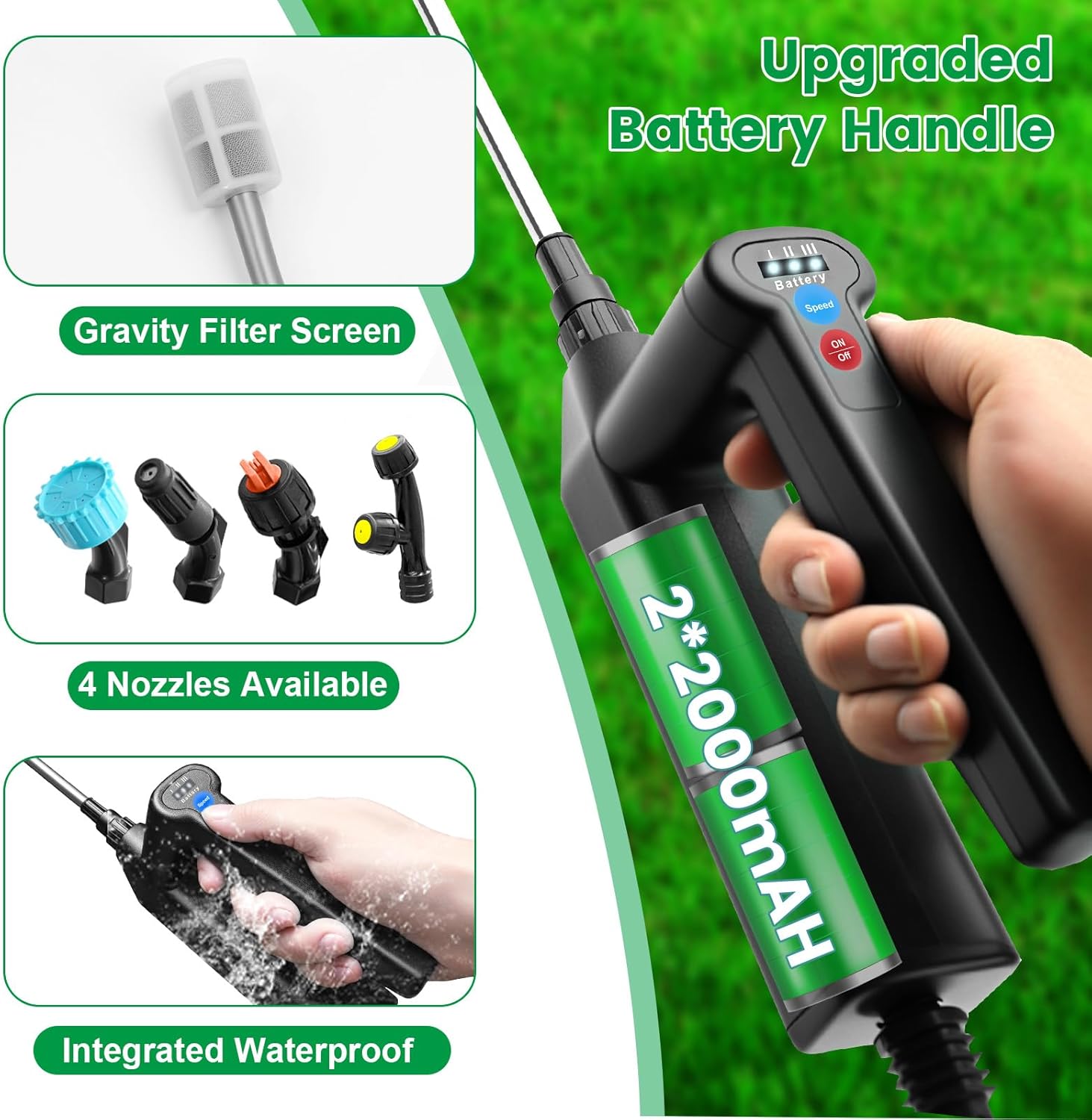 Sylstar Pompa Irroratrice a Batteria 7.4V - immagine 4