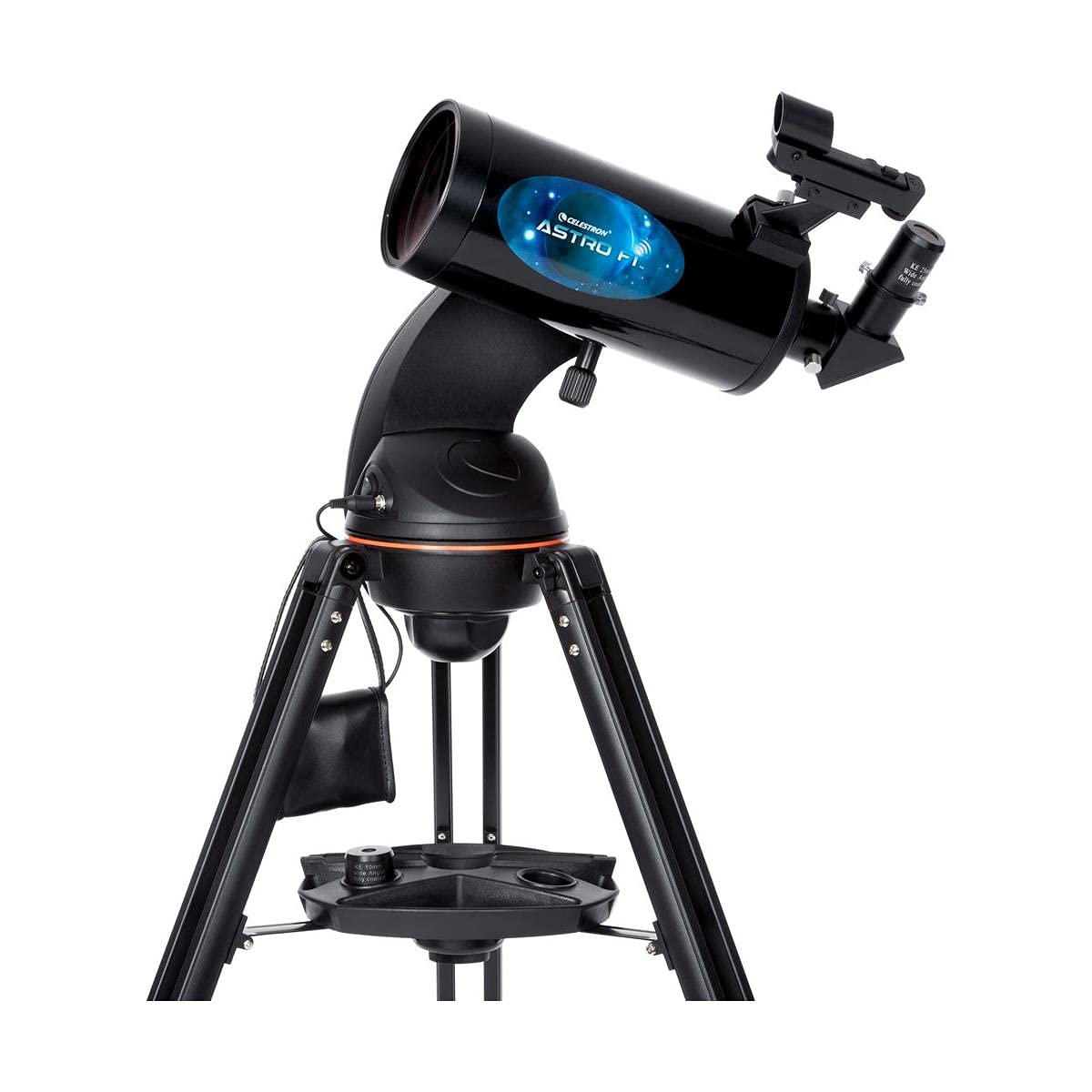 Celestron 22202 AstroFi 102 Wi-Fi Maksutov Wireless Telescopio riflettente, Nero