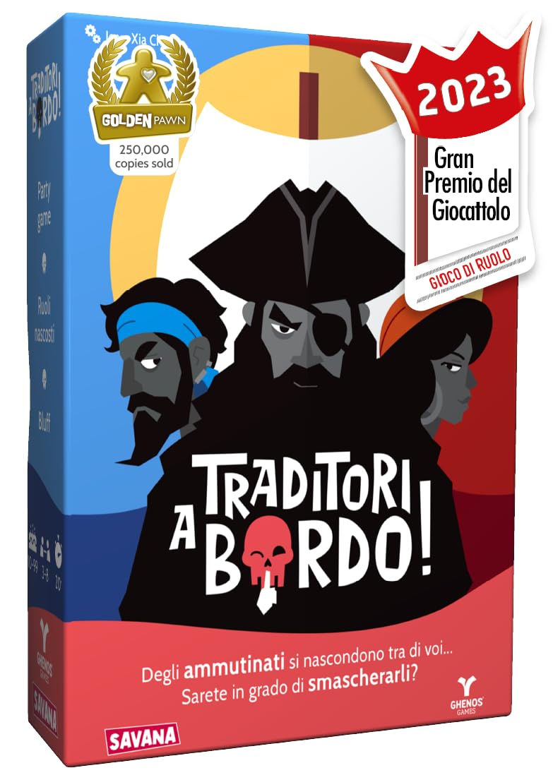 Savana Traditori a Bordo – Gioco da Tavolo di Carte