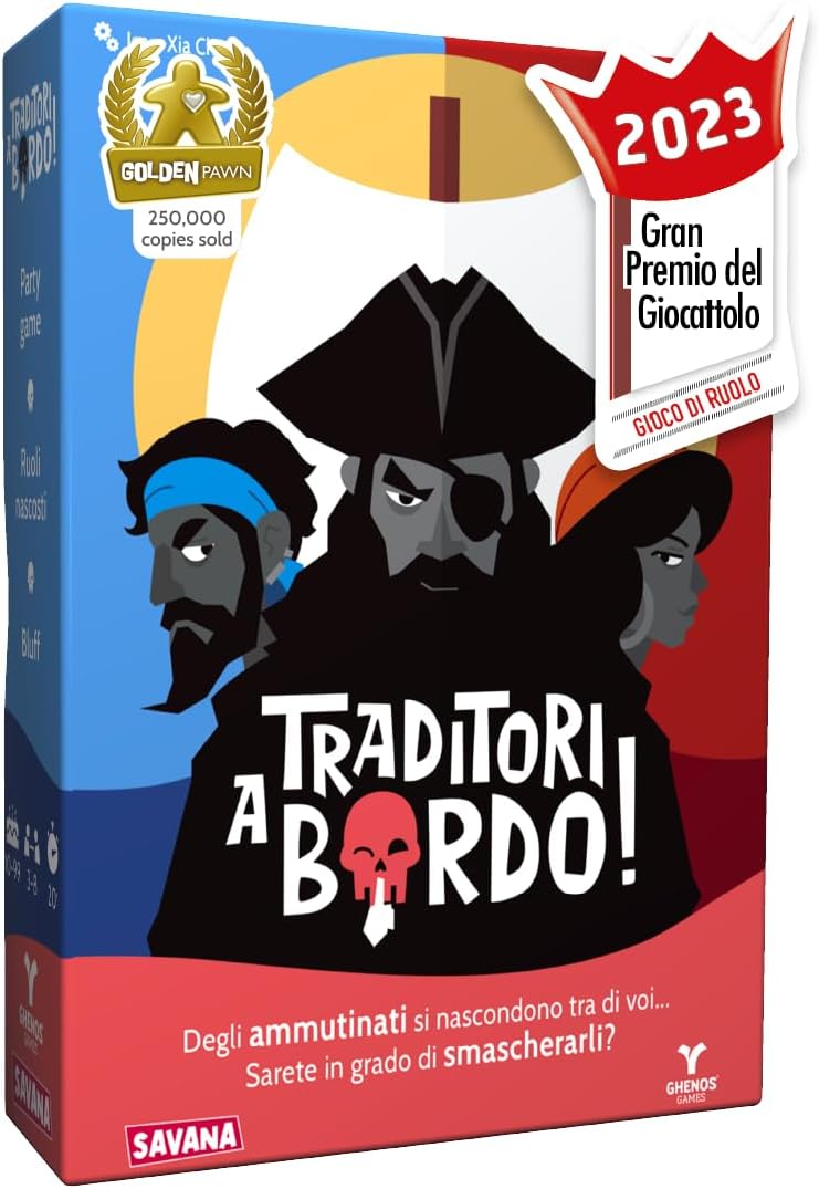 Savana Traditori a Bordo – Gioco da Tavolo di Carte - immagine 1