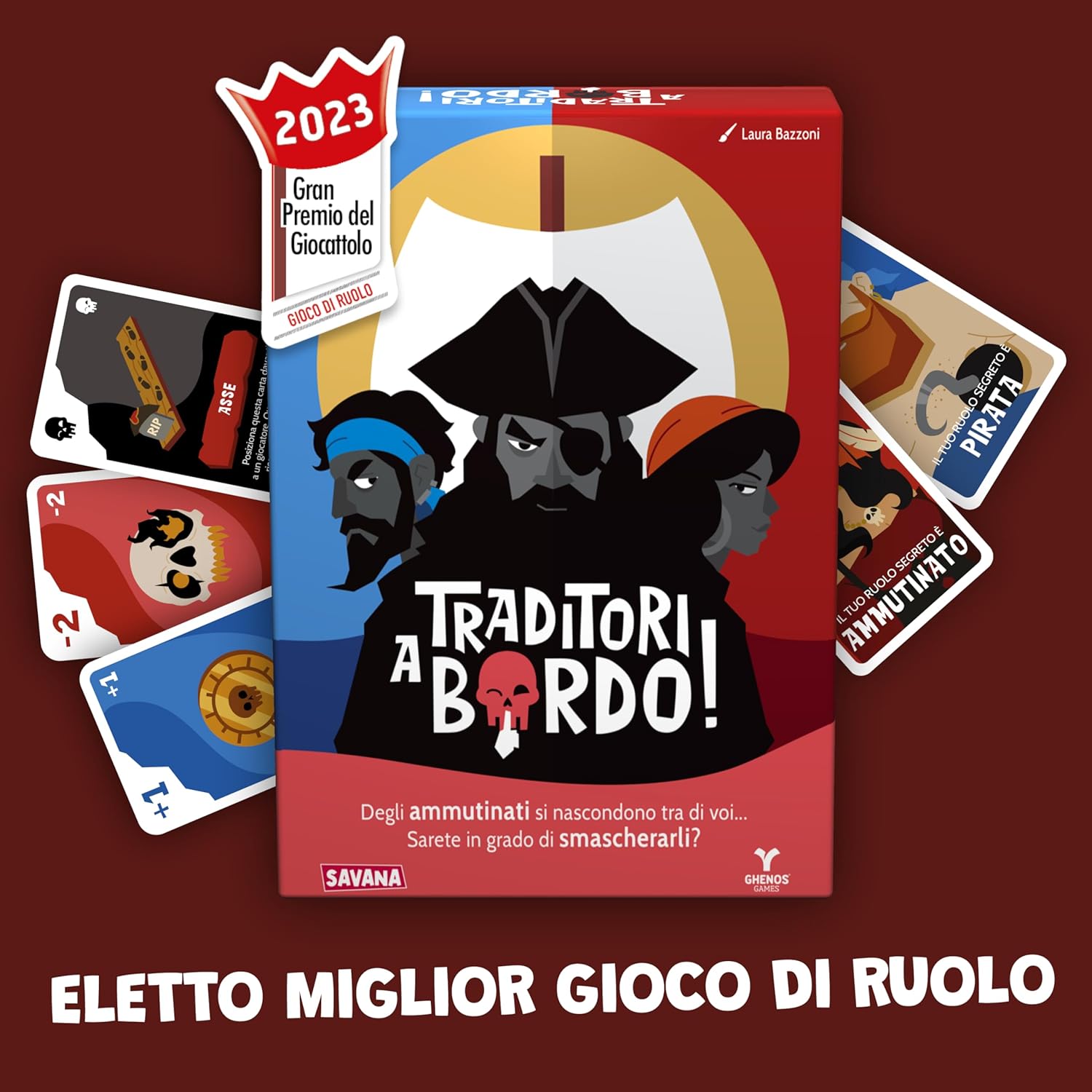Savana Traditori a Bordo – Gioco da Tavolo di Carte - immagine 6