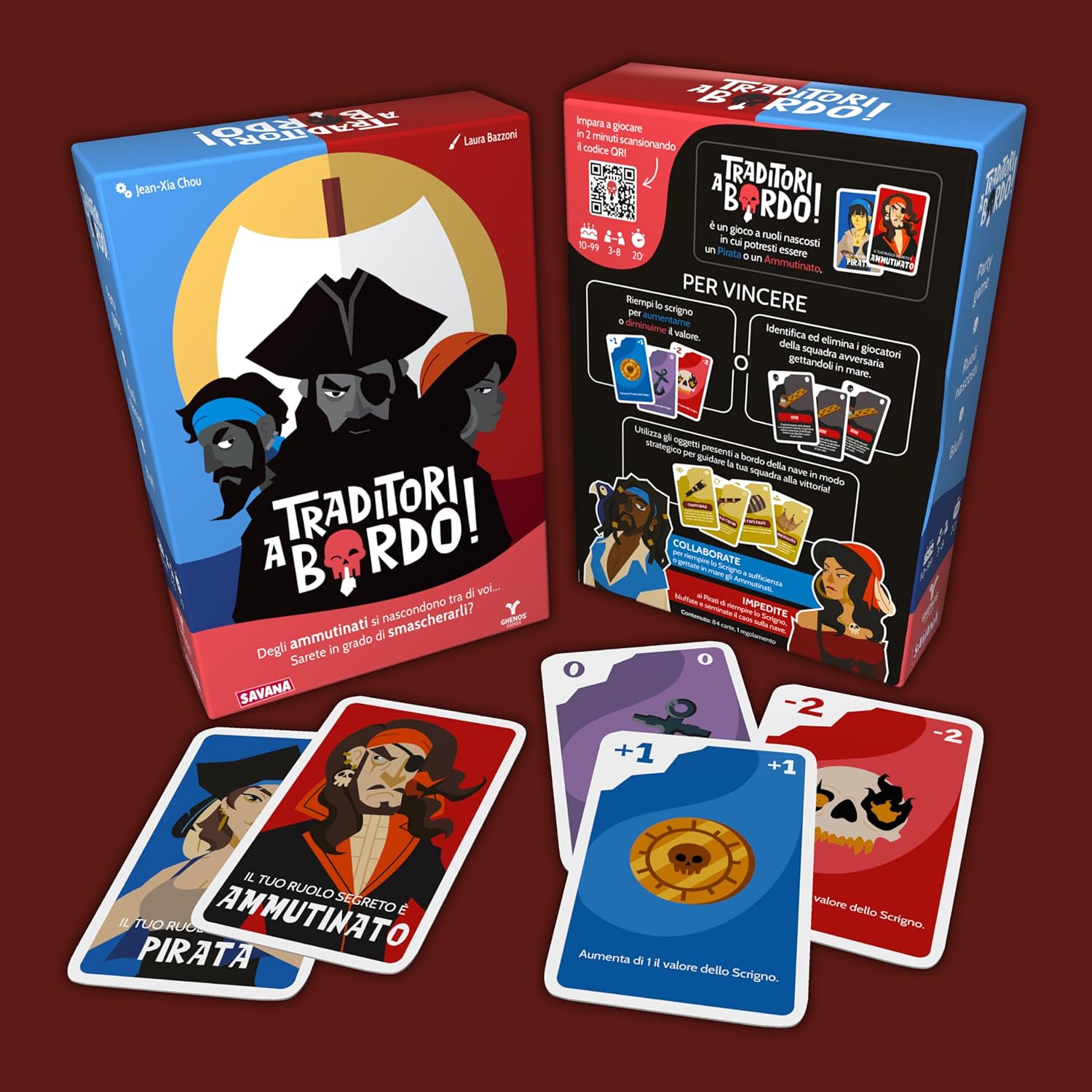 Savana Traditori a Bordo – Gioco da Tavolo di Carte - immagine 7