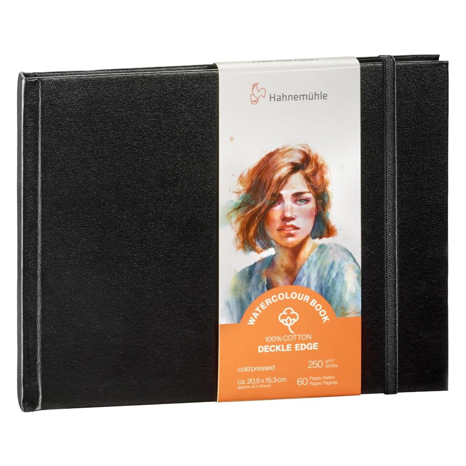 Hahnemühle Watercolour Book Deckle Edge - 250 g/m²