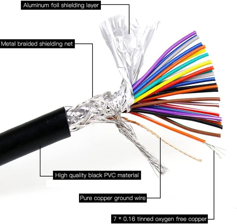 Penglin Cavo Prolunga Seriale DB25 Maschio RS232 2m - immagine 3