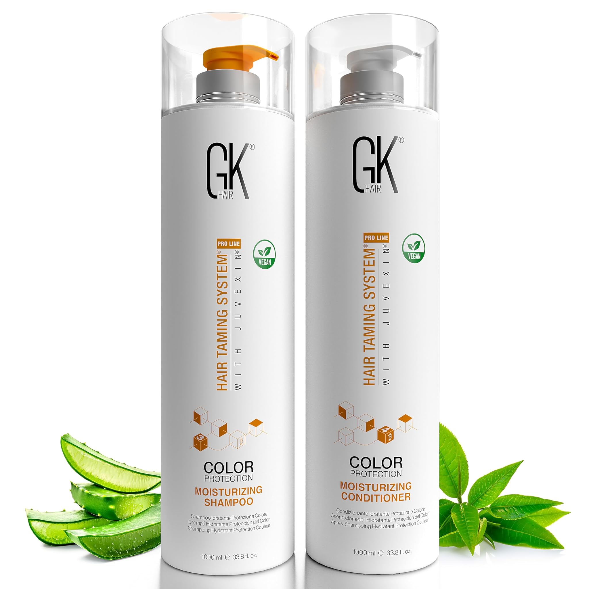 Gk Hair Cheratina Globale Shampoo & Balsamo 1000ml