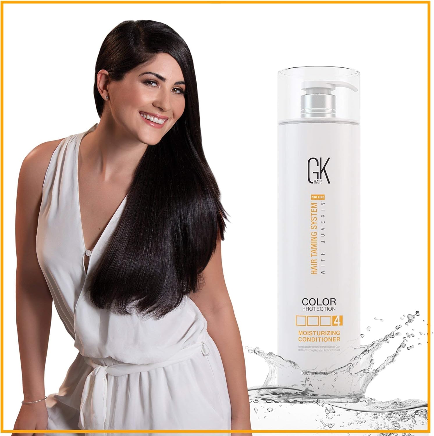 Gk Hair Cheratina Globale Shampoo & Balsamo 1000ml - immagine 6