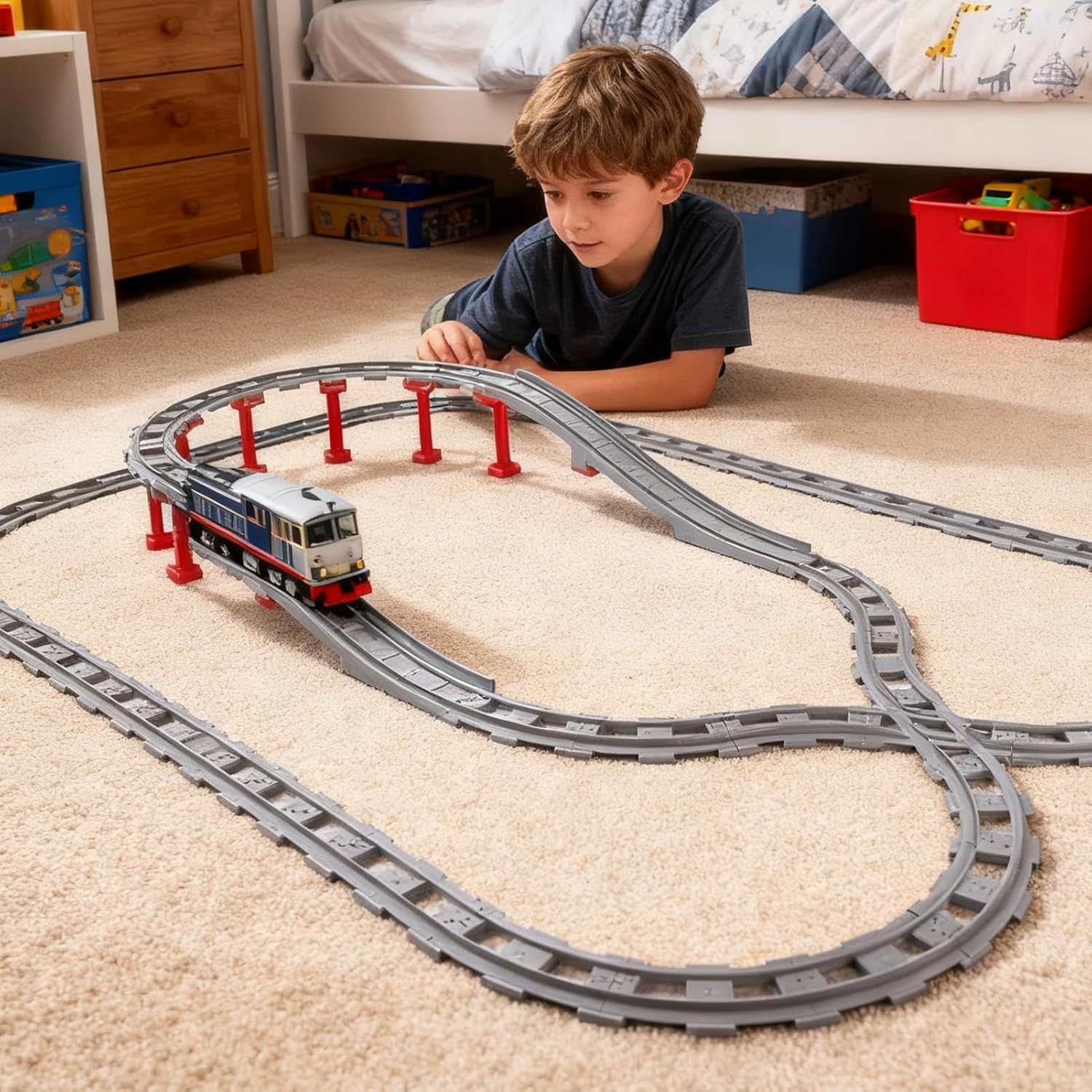 Set 67 Mattoncini per Binari Treno Città - immagine 3