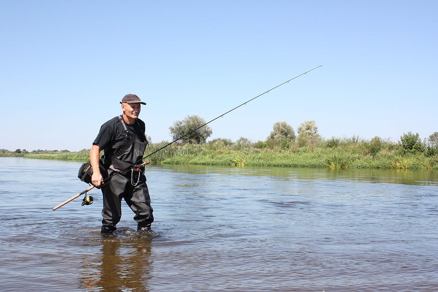 Trampolieri da Pesca Classic Serie 680, Nero/Verde - immagine 7