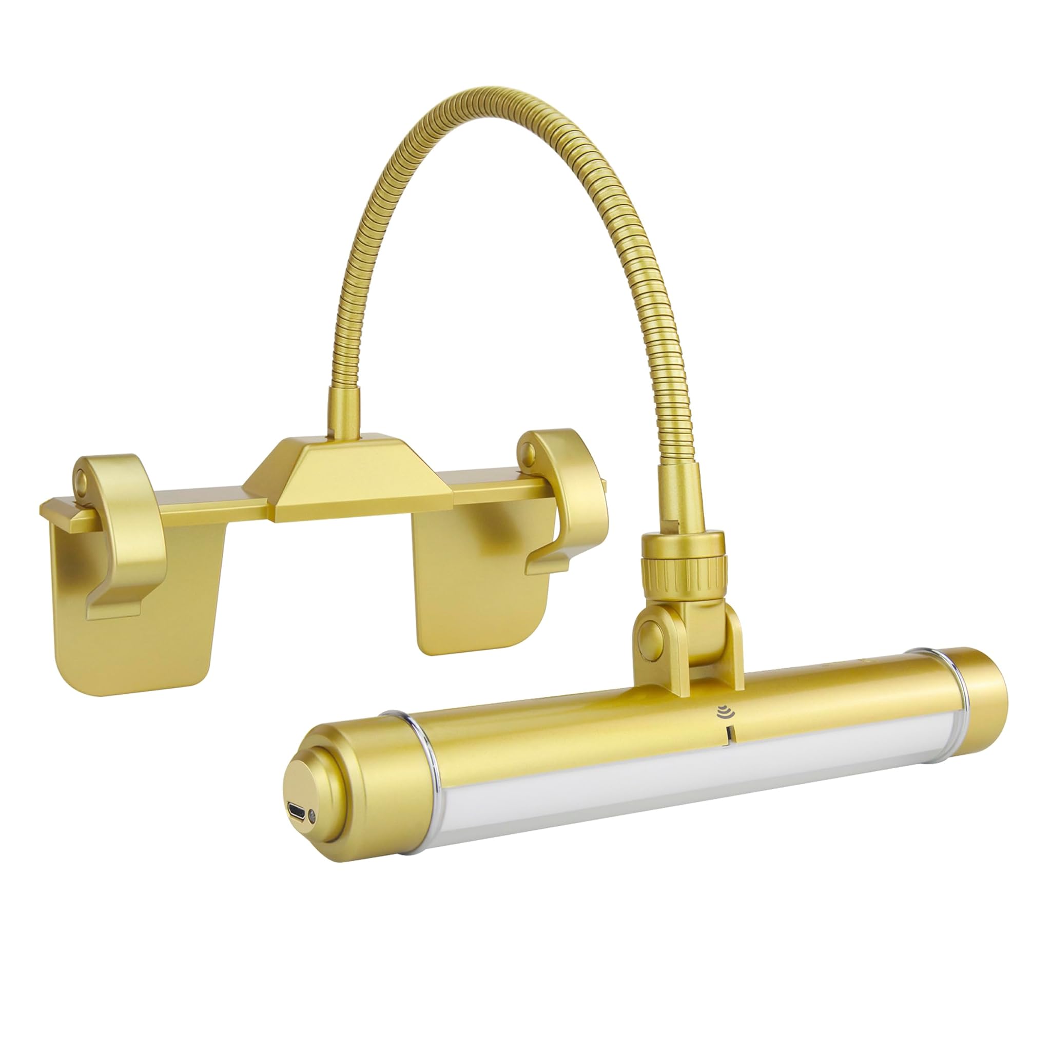 Honwell Lampada da Parete LED Ricaricabile, Oro