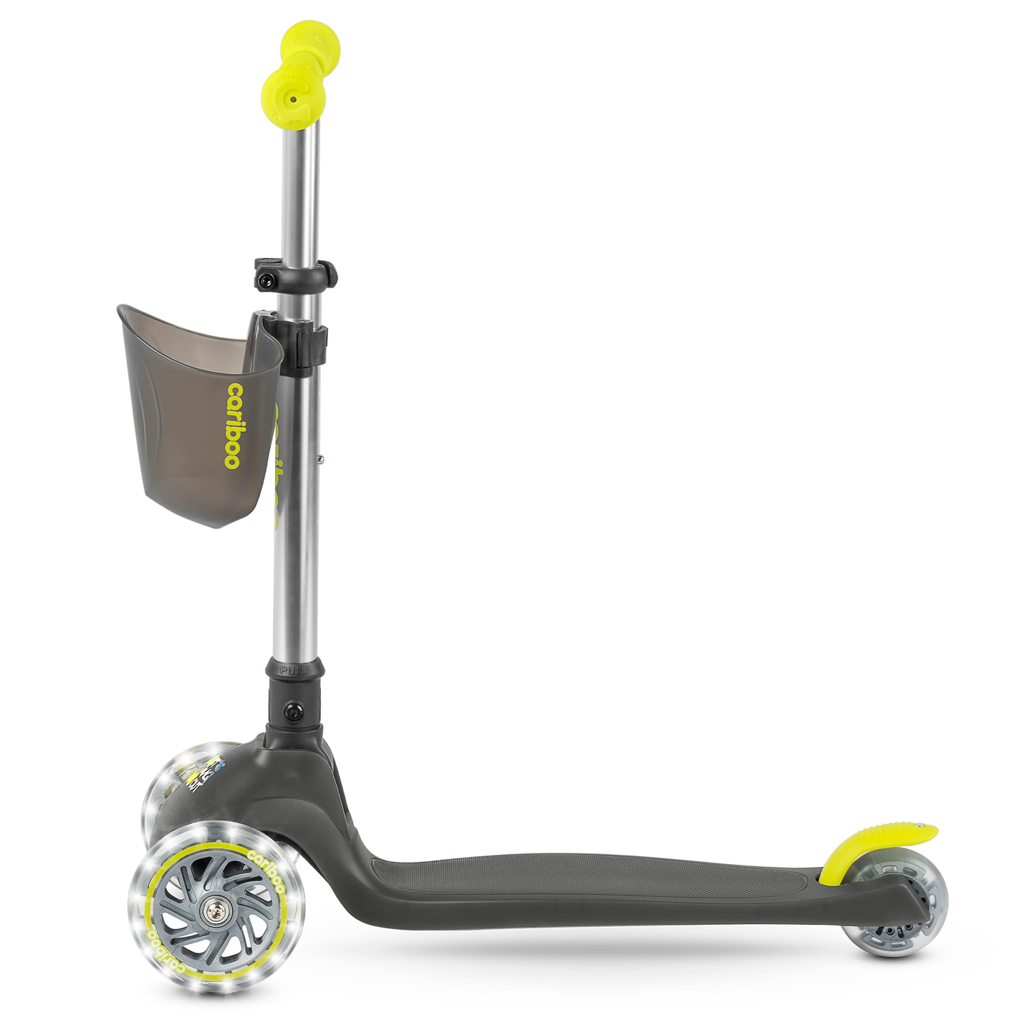 Cariboo Scooter Bilanciato Triciclo Pieghevole - Ghost