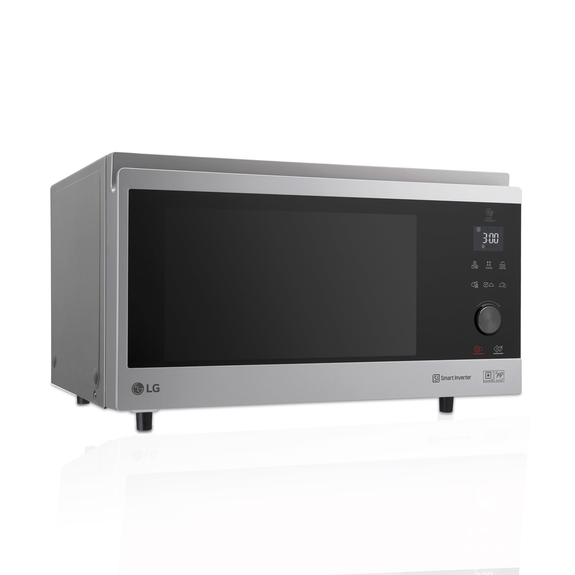 Lg MJ3965ACS - Forno Microonde Smart Inverter Combinato 39L