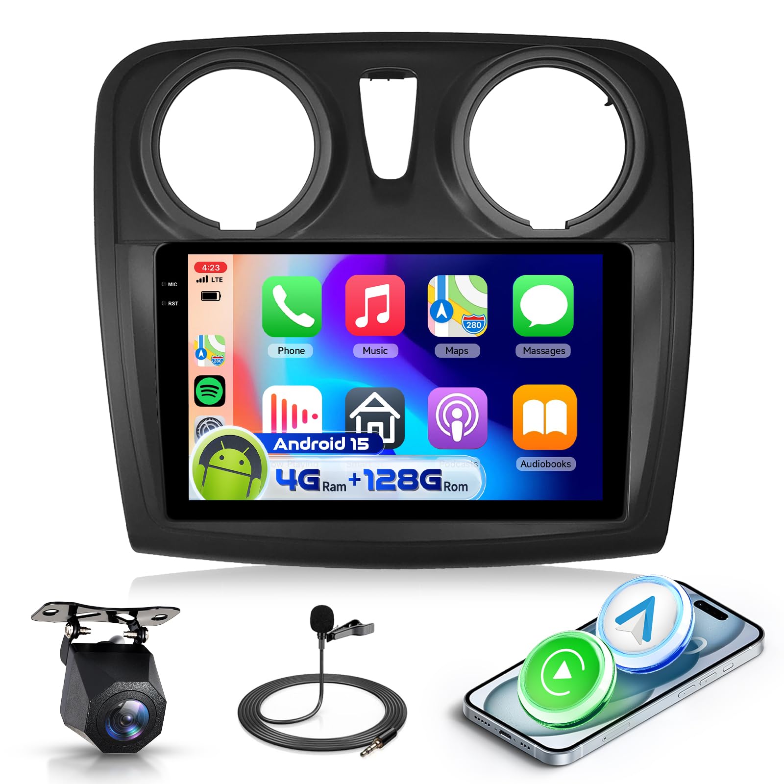 Autoradio per Renault Dacia Logan 2 Sandero 2012-2019