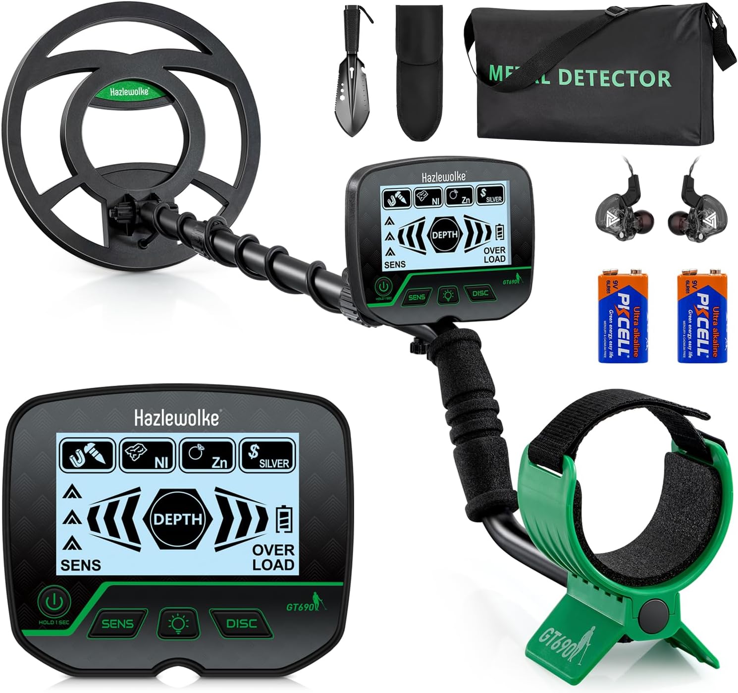 Hazlewolke Metal Detector Oro Professionale