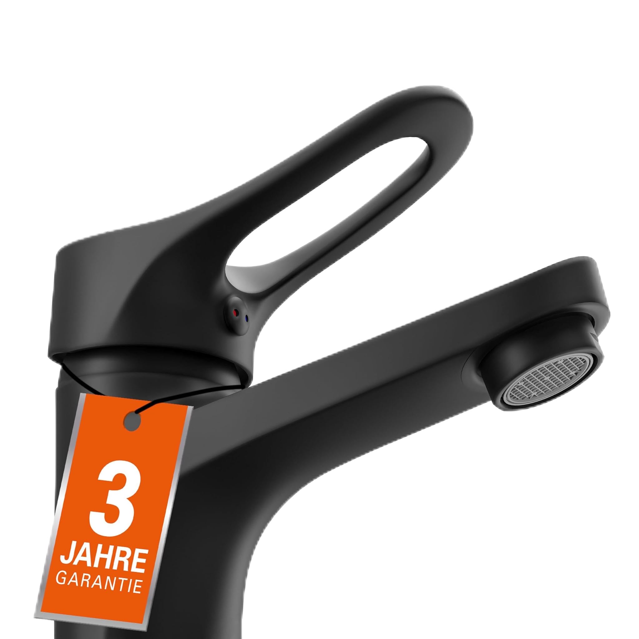 Eisl NI075VEB VERONA - Rubinetto Bagno Lavabo Nero Opaco