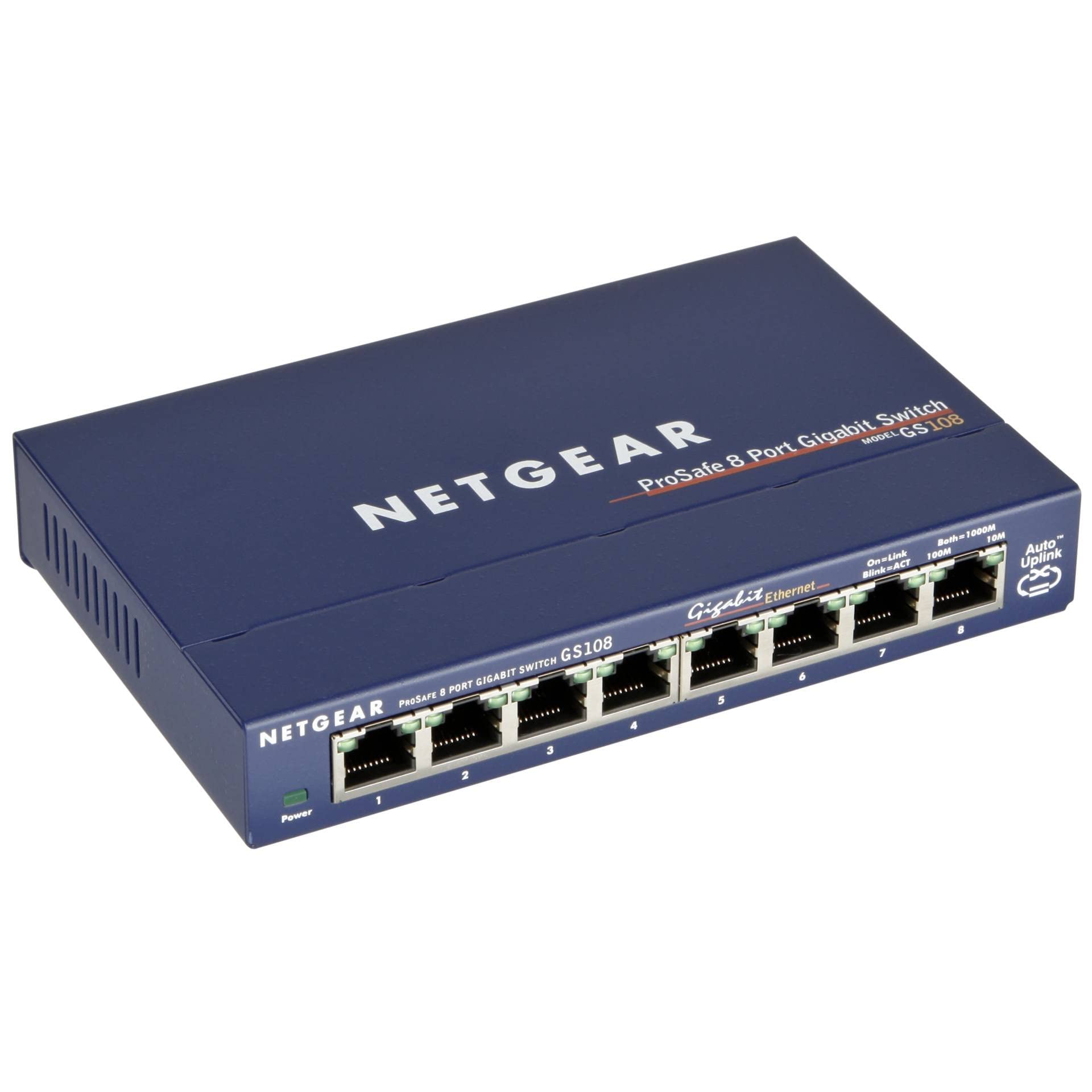 Netgear Switch di Rete Gigabit a 8 Porte (GS108)