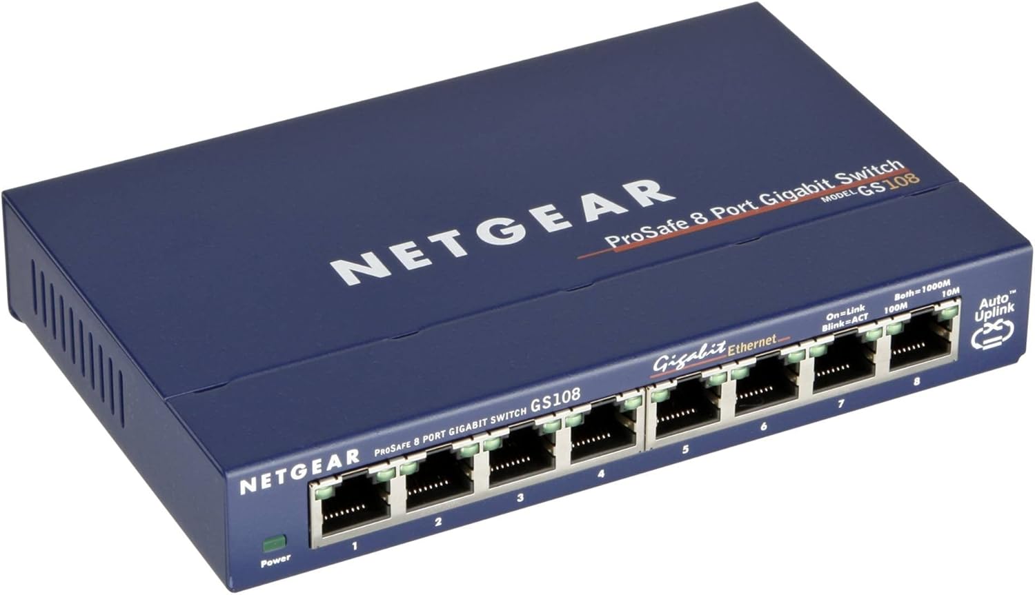Netgear Switch di Rete Gigabit a 8 Porte (GS108) - immagine 1