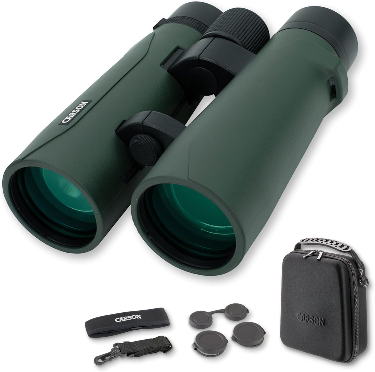 Binocolo Carson RD Series 10x50mm Verde - immagine 1