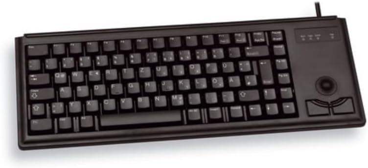 Cherry G84-4400 - Tastiera Compatta con Trackball, Nera - immagine 3