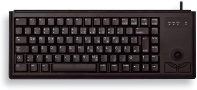 Cherry G84-4400 - Tastiera Compatta con Trackball, Nera - immagine 6