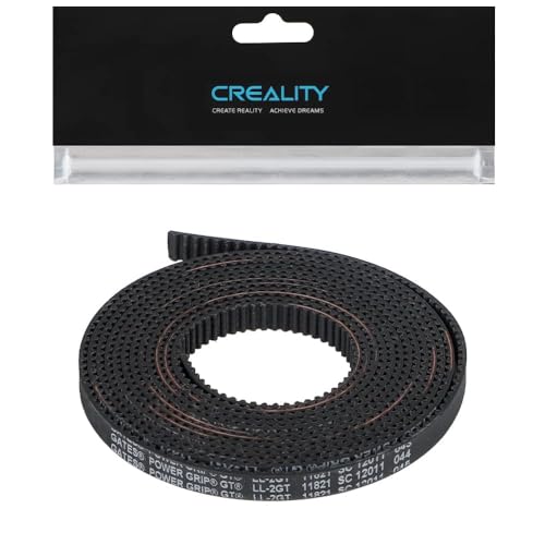 Creality Cinghia dentata ufficiale Gates lunghezza 180 cm, cinghia dentata aperta 2GT passo 2 mm, larghezza 6 mm, per stampante 3D Creality K1, K1 Max, K1C e Ender 3 V3