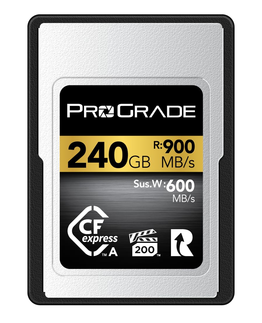 Scheda di Memoria ProGrade Digital CFexpress™ 2.0 Tipo A (240 GB) Oro