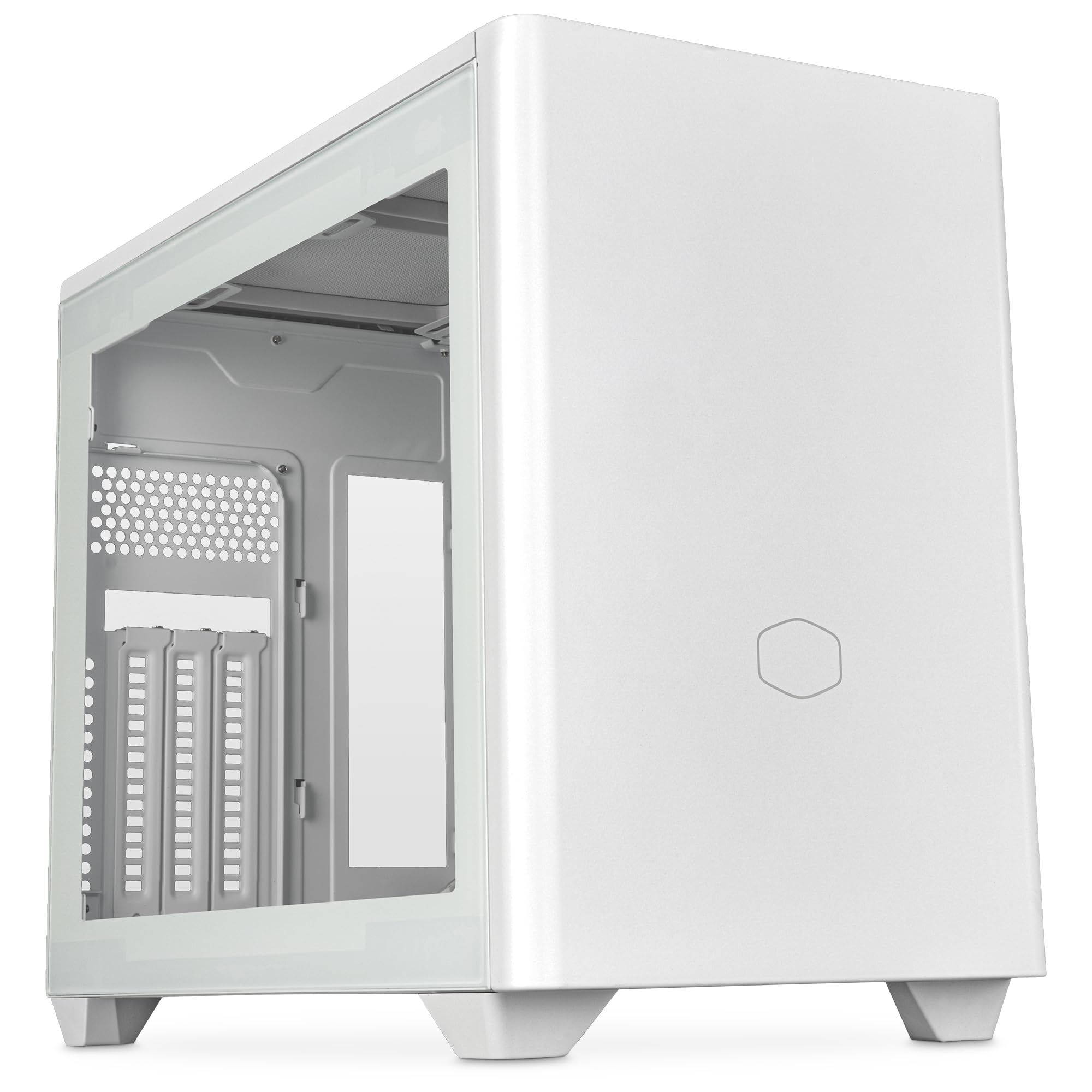 Cooler Master MasterBox NR200P V2 - Case PC Mini ITX Bianco