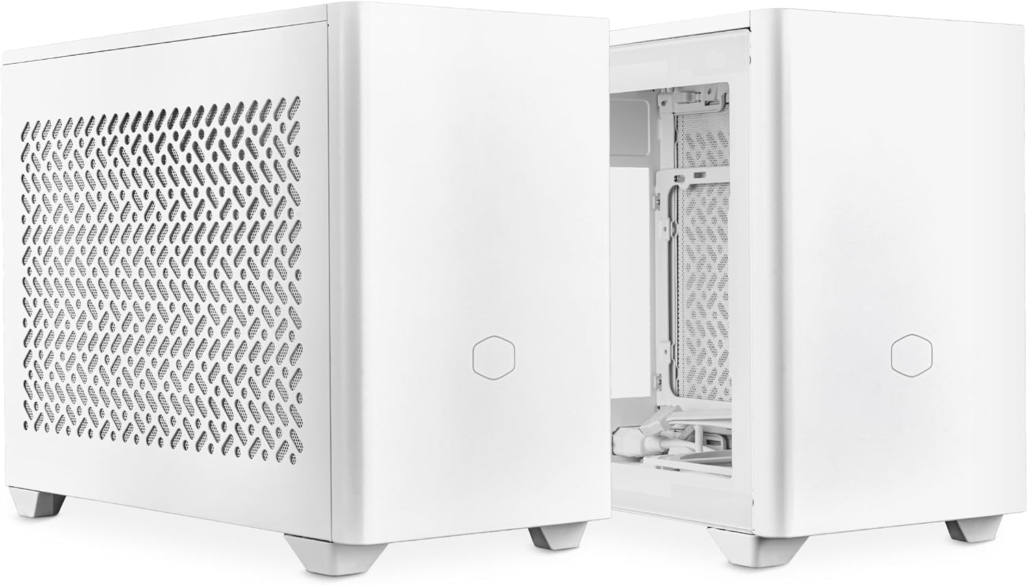 Cooler Master MasterBox NR200P V2 - Case PC Mini ITX Bianco - immagine 2