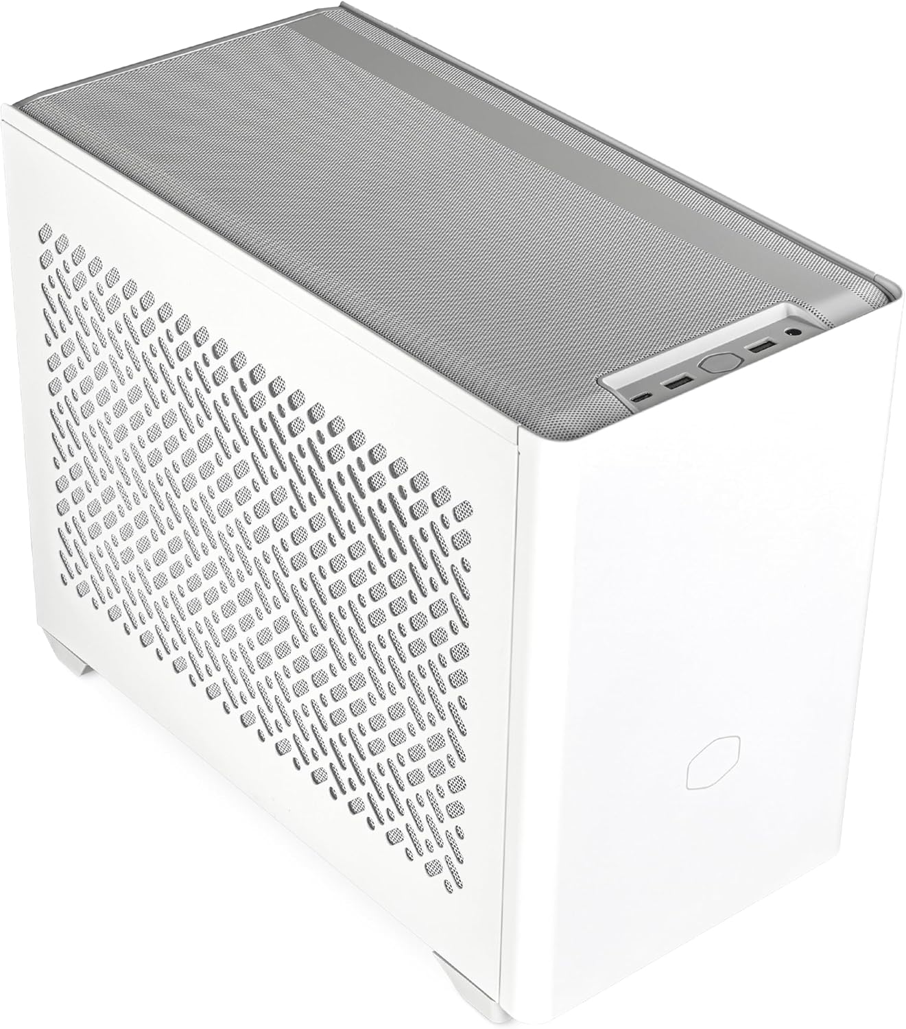 Cooler Master MasterBox NR200P V2 - Case PC Mini ITX Bianco - immagine 6