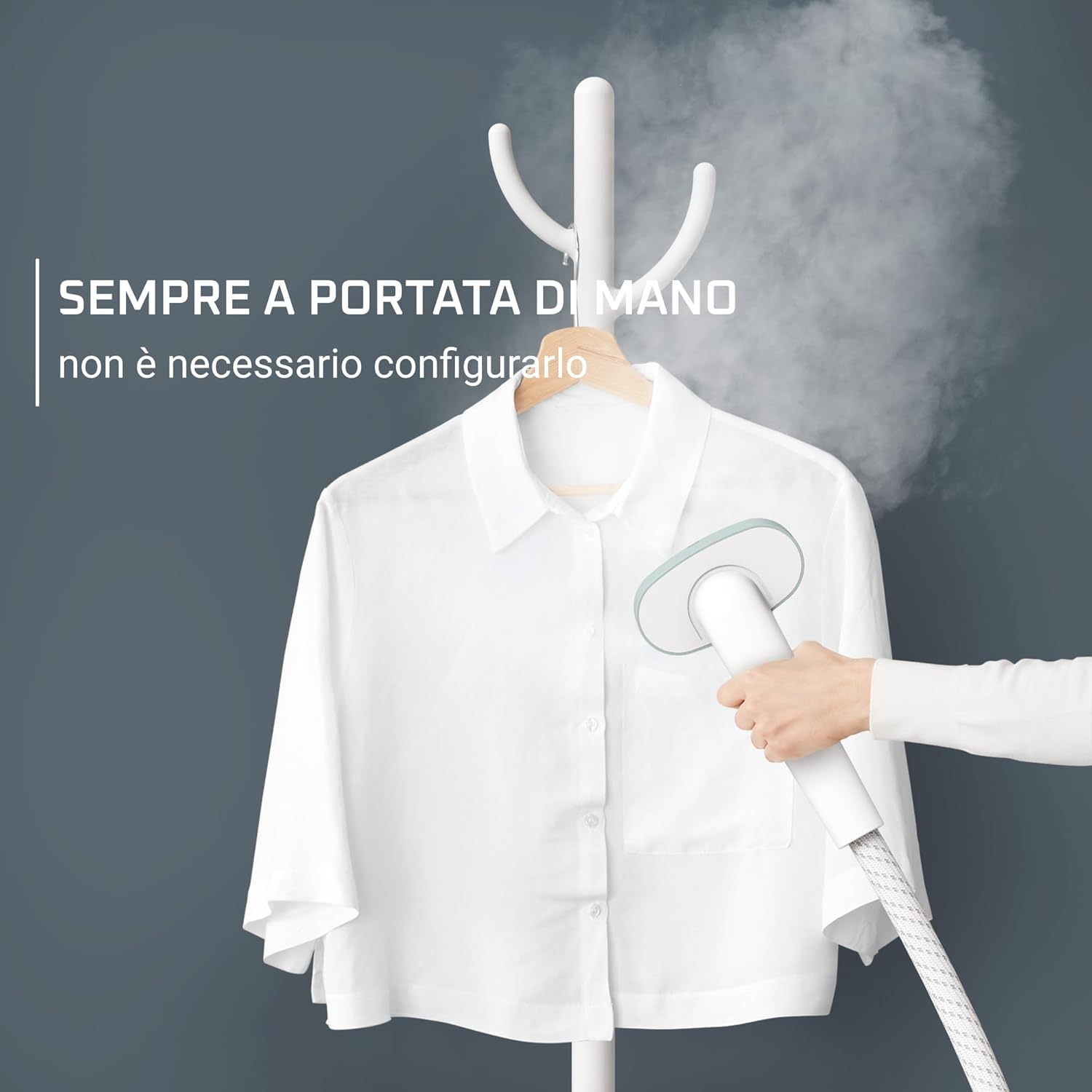 Rowenta Origin Home Stiratore Verticale IS3274D1 - immagine 3