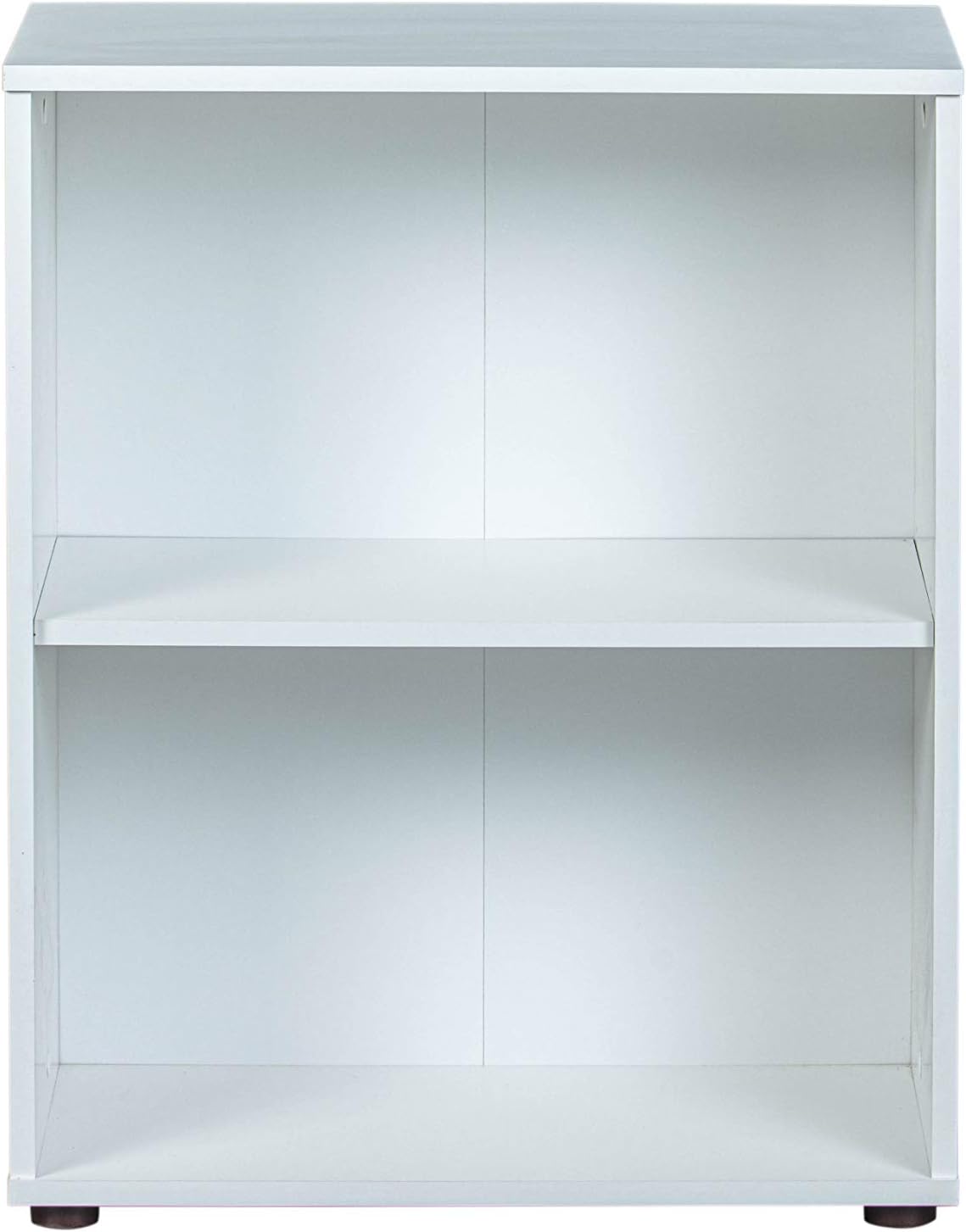 Inter Link Libreria Scaffale 2 Nicchie, Bianco - immagine 3