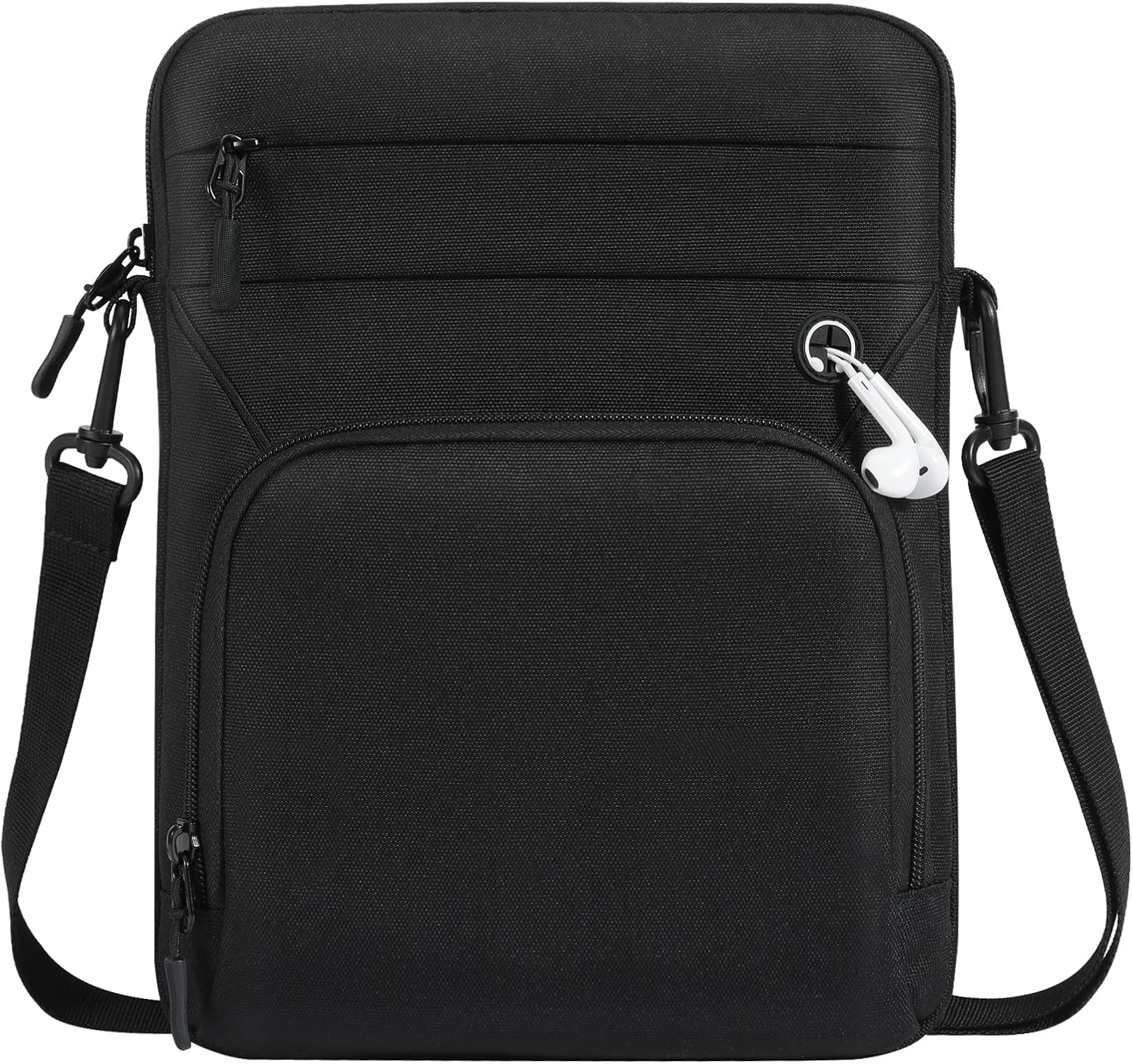 Dadanism Borsa Tablet 9-11" con Tracolla, Nero - immagine 1