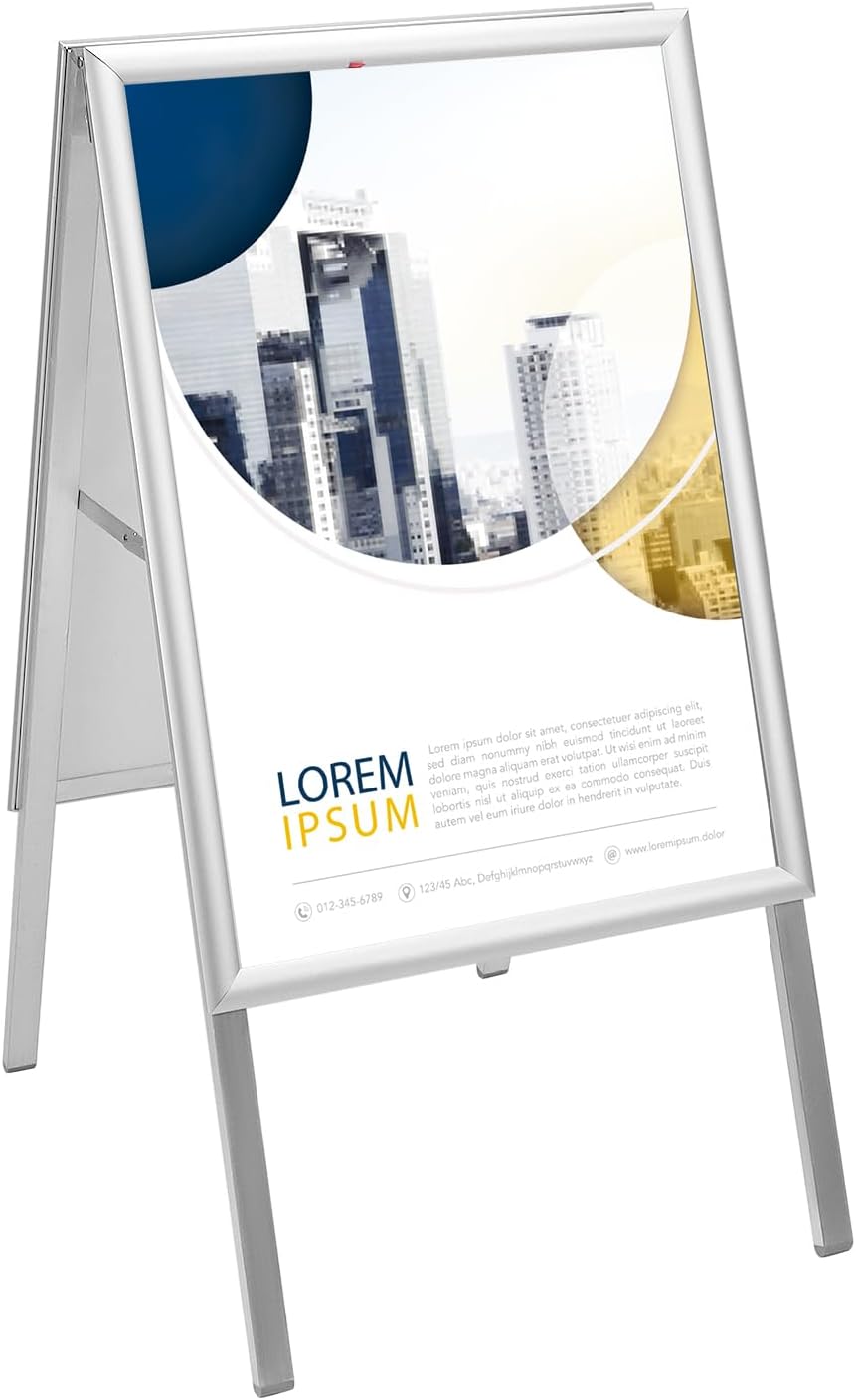 Qwork® Supporto per Poster A2 59.4 x 42 cm