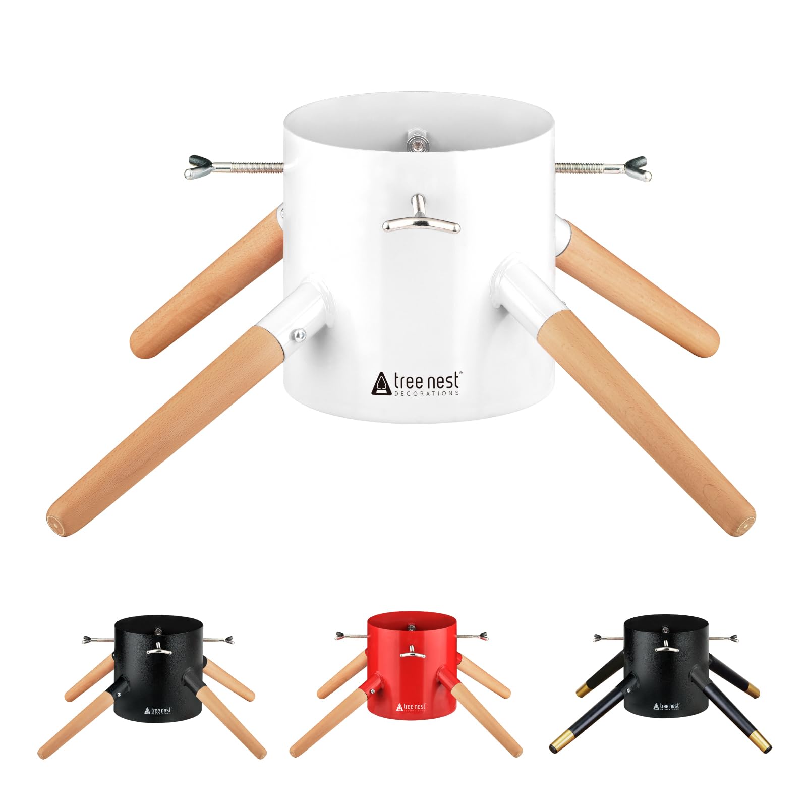 Tree Nest Base per Albero di Natale con Serbatoio d'Acqua