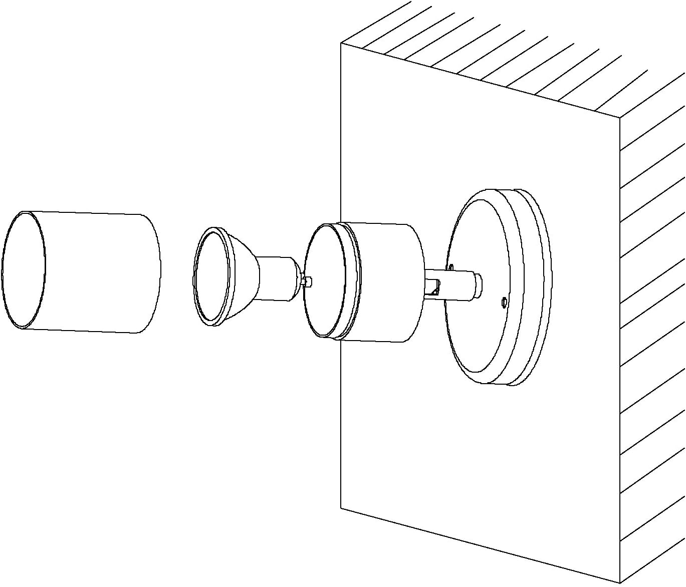 Eglo Lampada da Parete Esterni LED Robledo - immagine 5