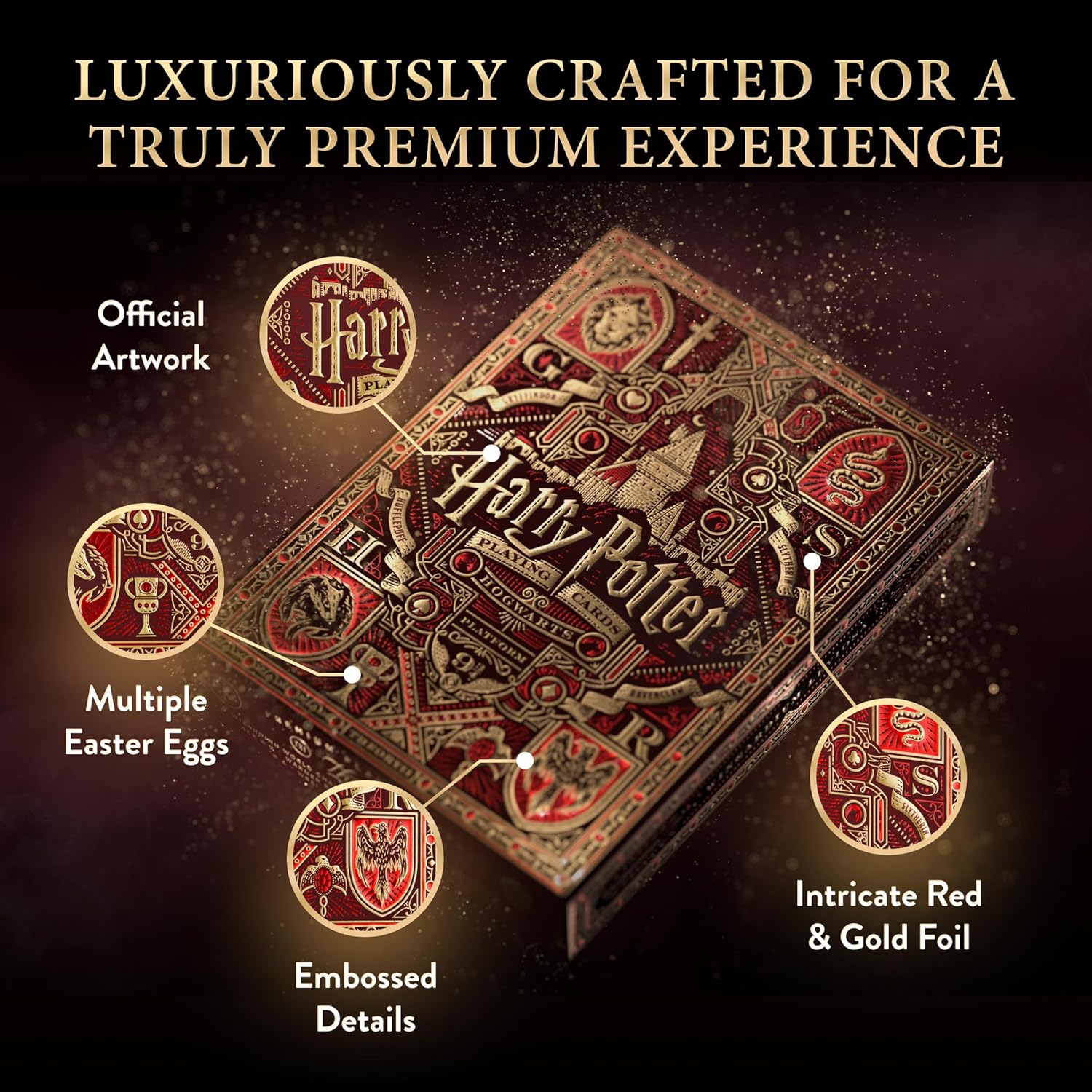 theory11 Harry Potter (carte da gioco) Red Version - immagine 4