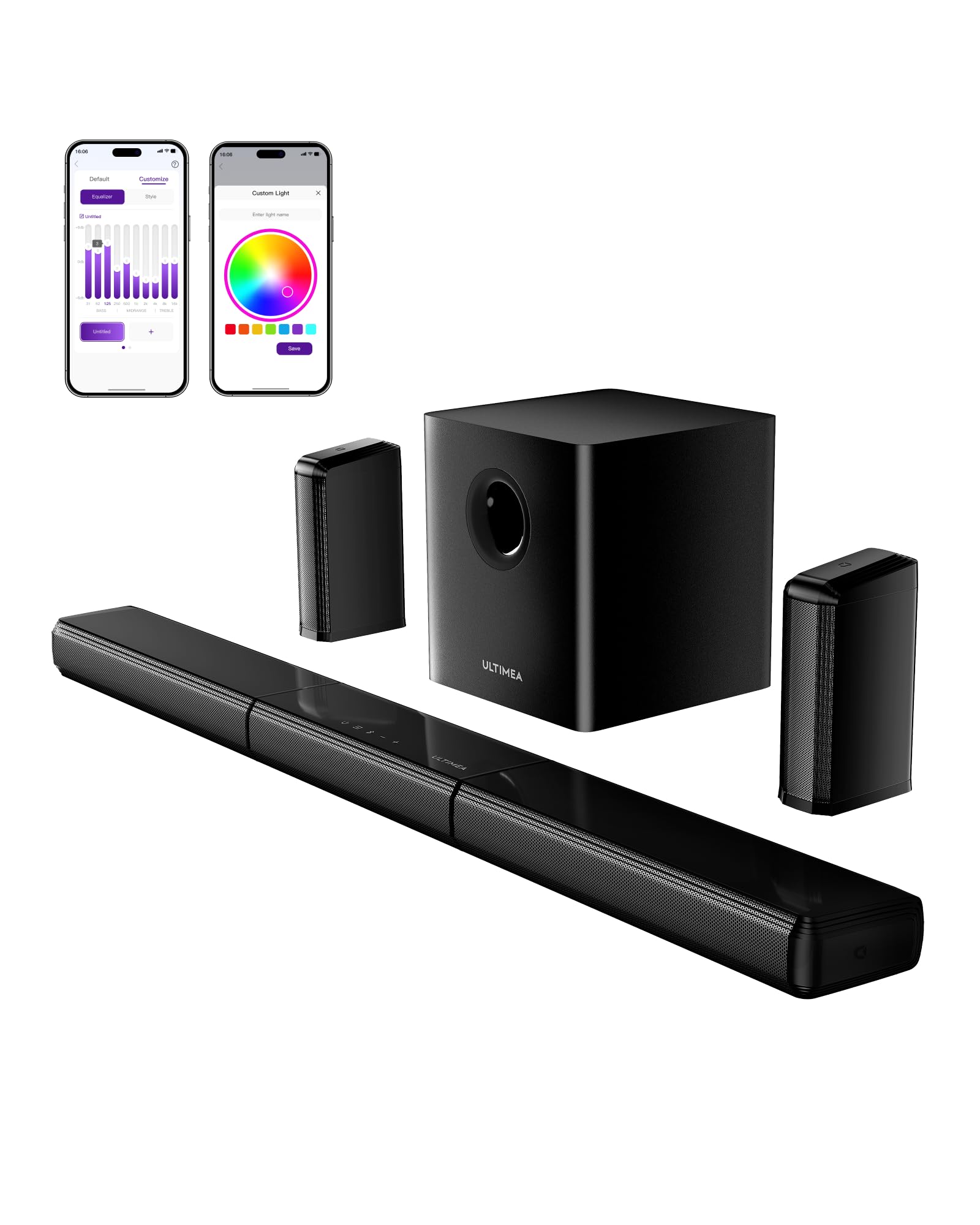 Ultimea Soundbar Surround Virtuale 7.1ch Apollo S70 Ultra