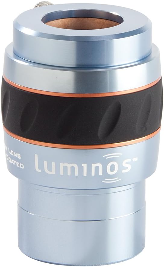 Celestron 93436 2’’ Luminous 2.5x Lente di Barlow, Argento - immagine 1