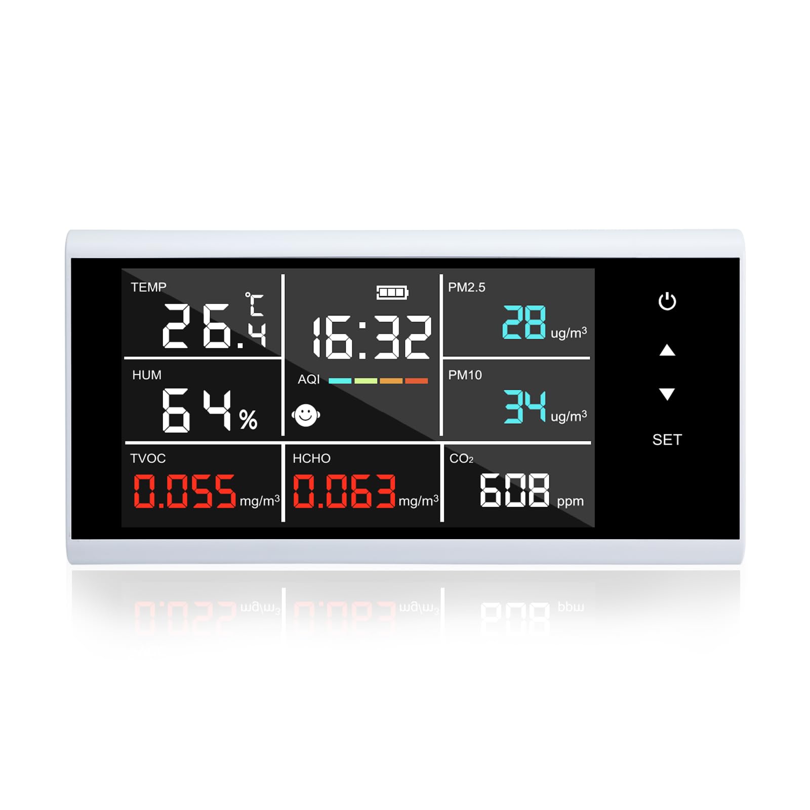 Monitor Qualità Aria Intelligente 9 in 1