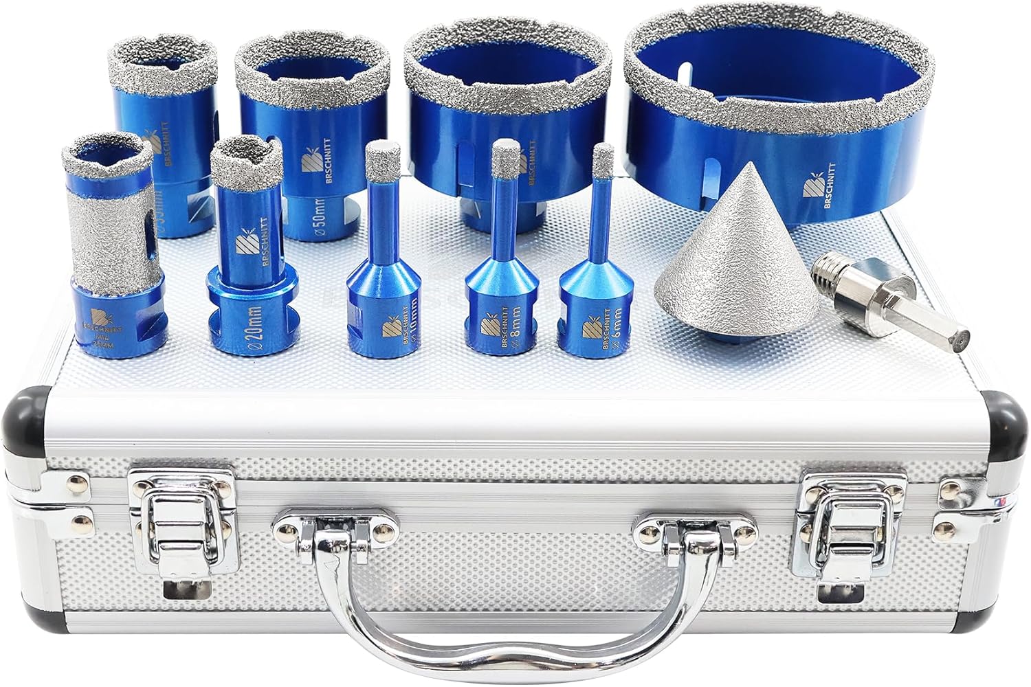 Set Punte Diamantate per Piastrelle con Fresa - immagine 1