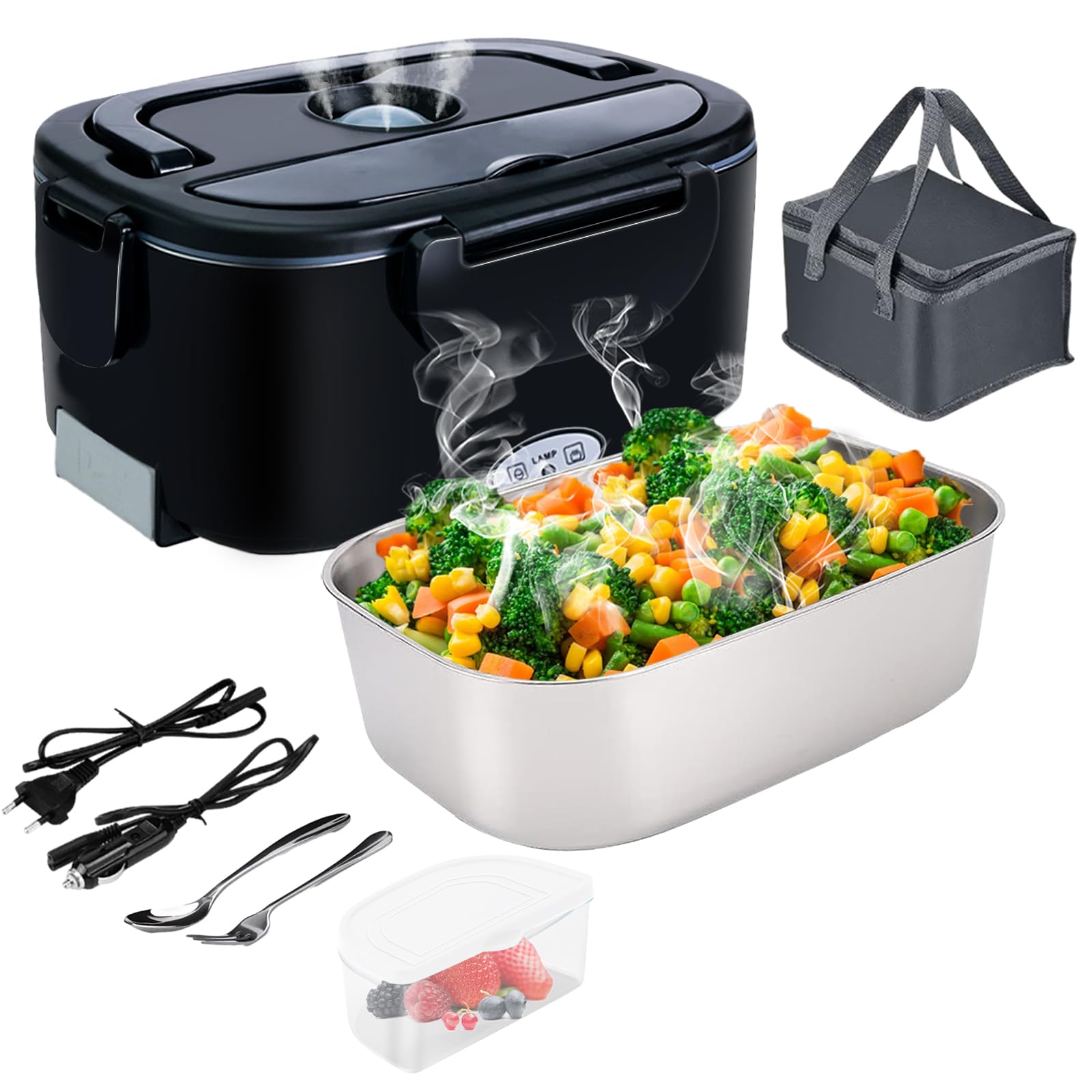 Lunch Box Elettrico Scaldavivande 1.5L 60W
