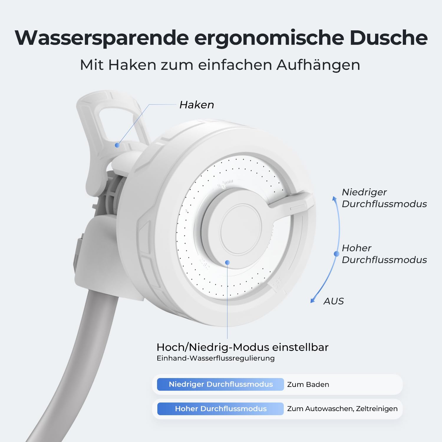 FLEXTAILGEAR Max Shower - Doccia da Viaggio Portatile - immagine 3