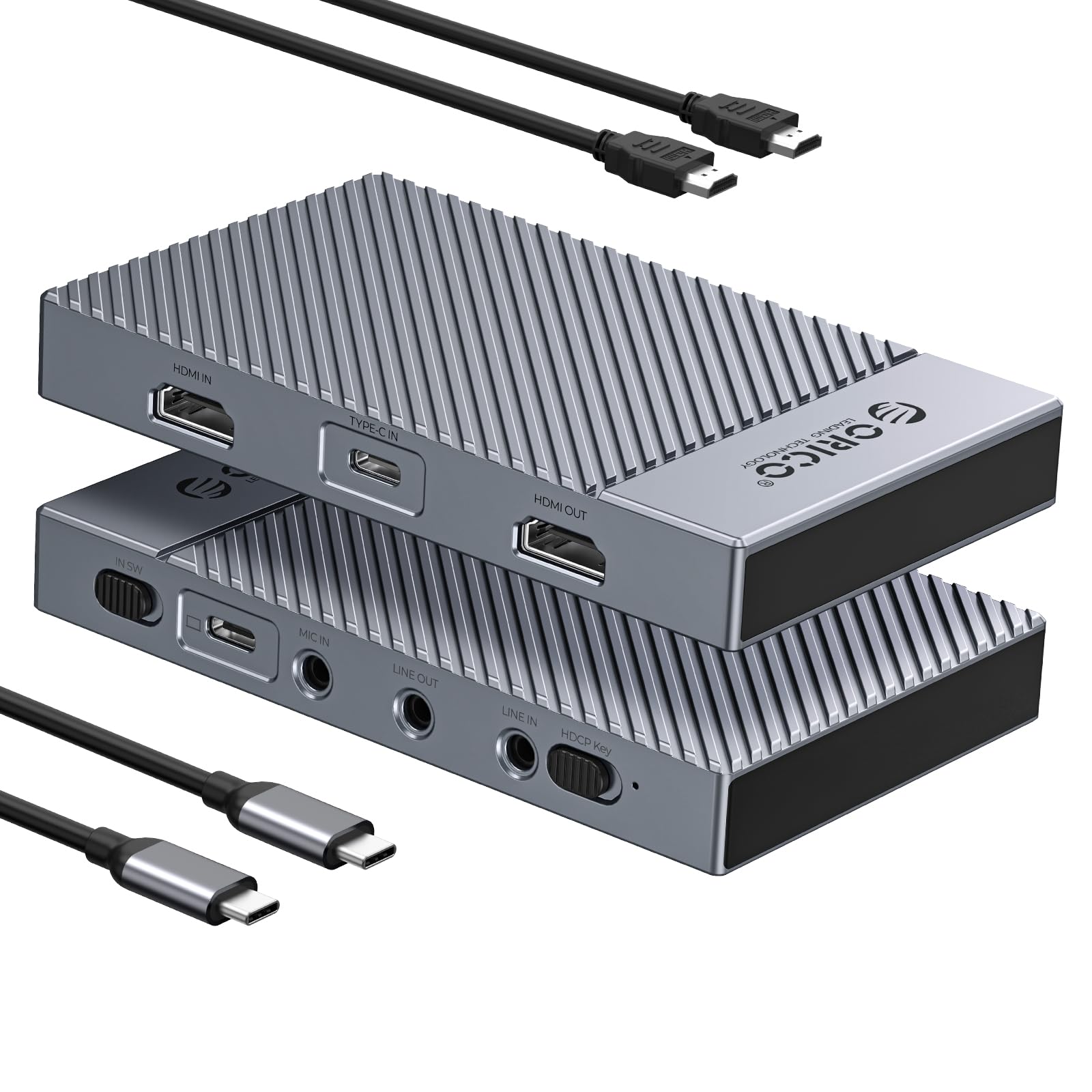 ORICO Cattura Video HDMI 4K@60Hz con Pass-Through