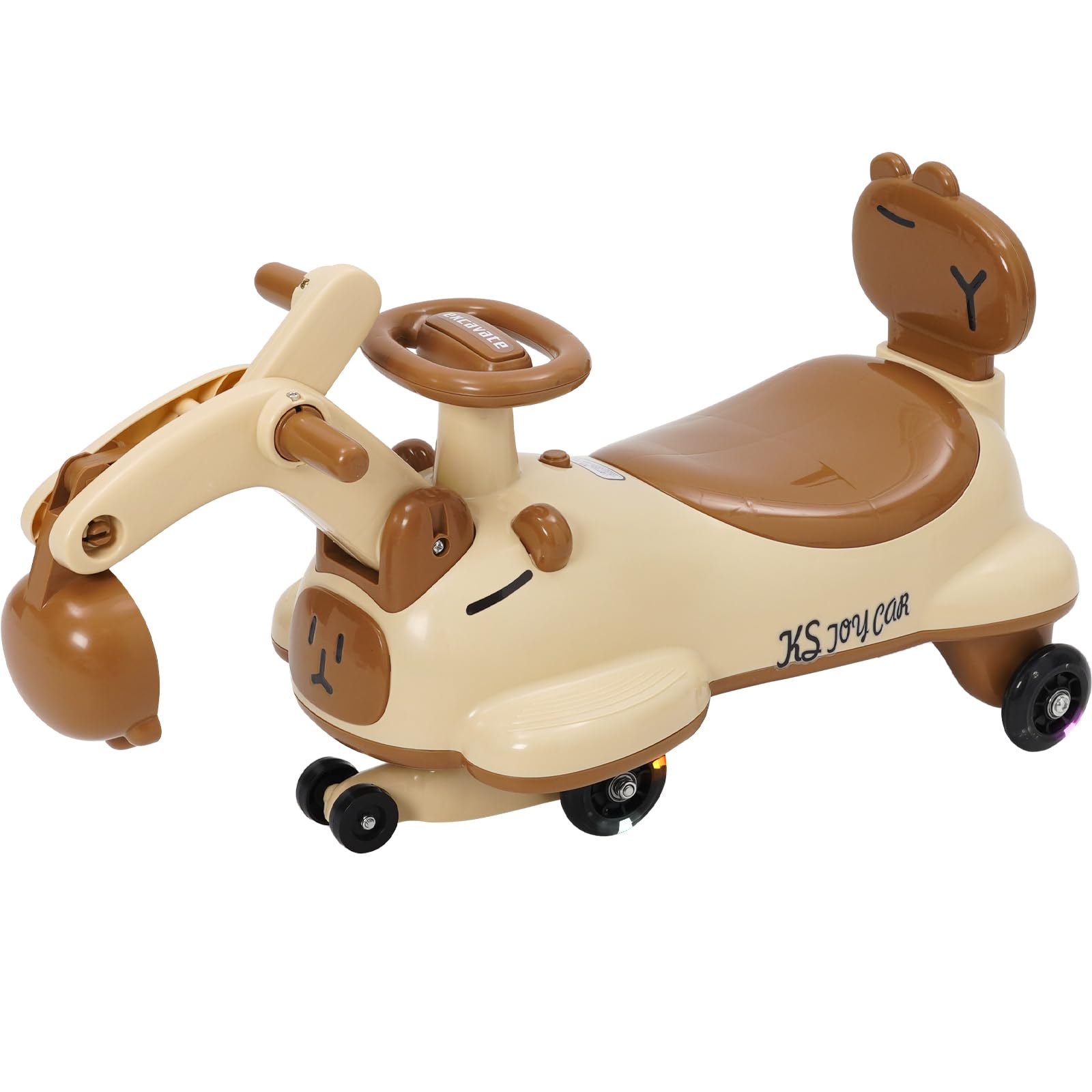 Macchina Cavalcabile per Bambini con Pneumatici LED