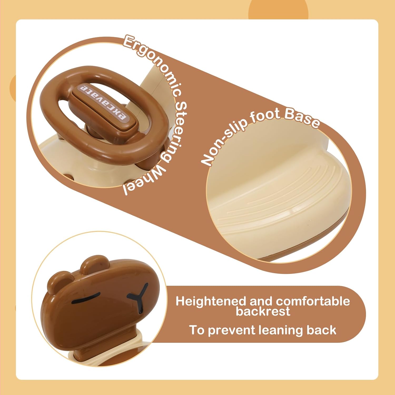 Macchina Cavalcabile per Bambini con Pneumatici LED - immagine 3