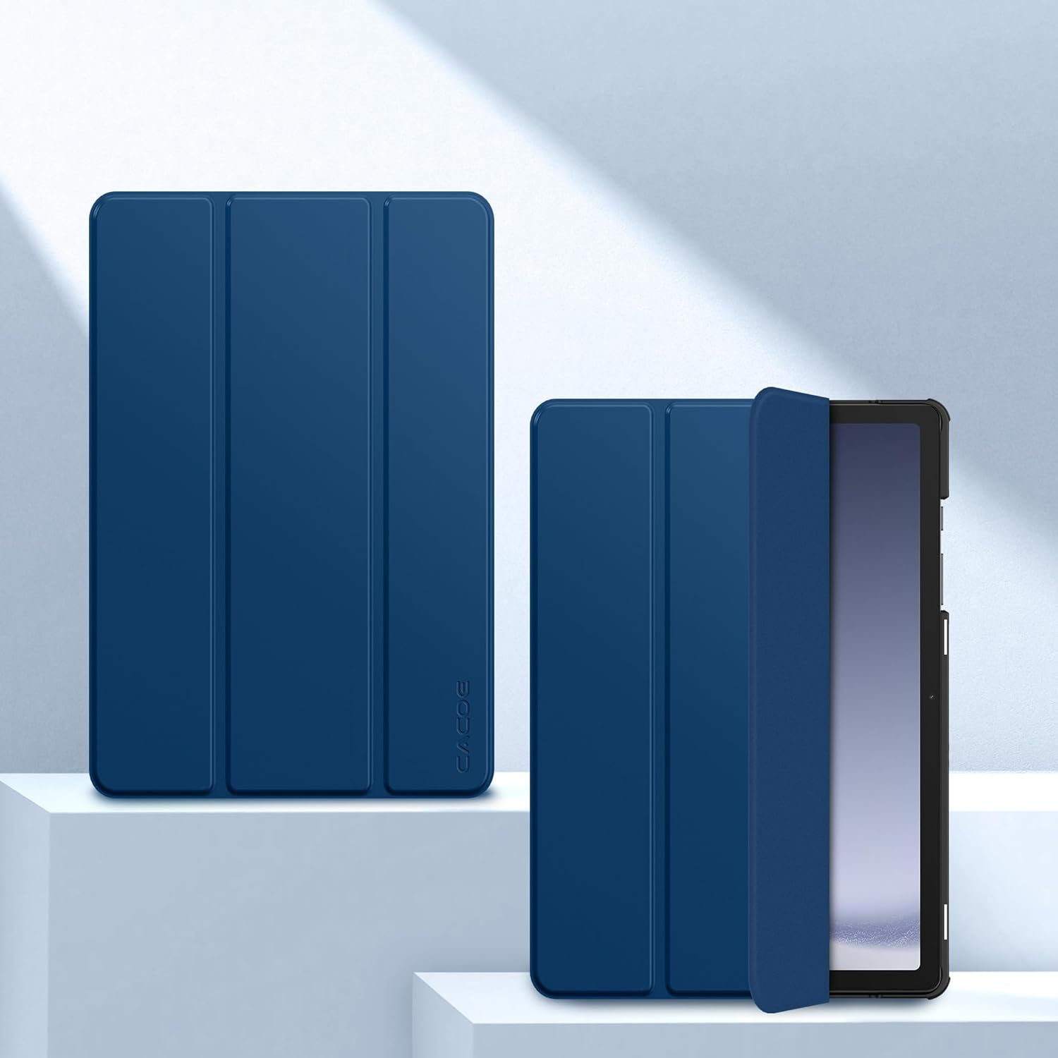 Cacoe Custodia Cover Samsung Galaxy Tab A9+/A9 Plus 11", Mare Blu - immagine 3