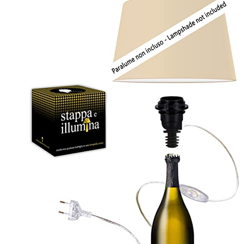 Stappa E Illumina - Kit Lampada per Bottiglie Magnum