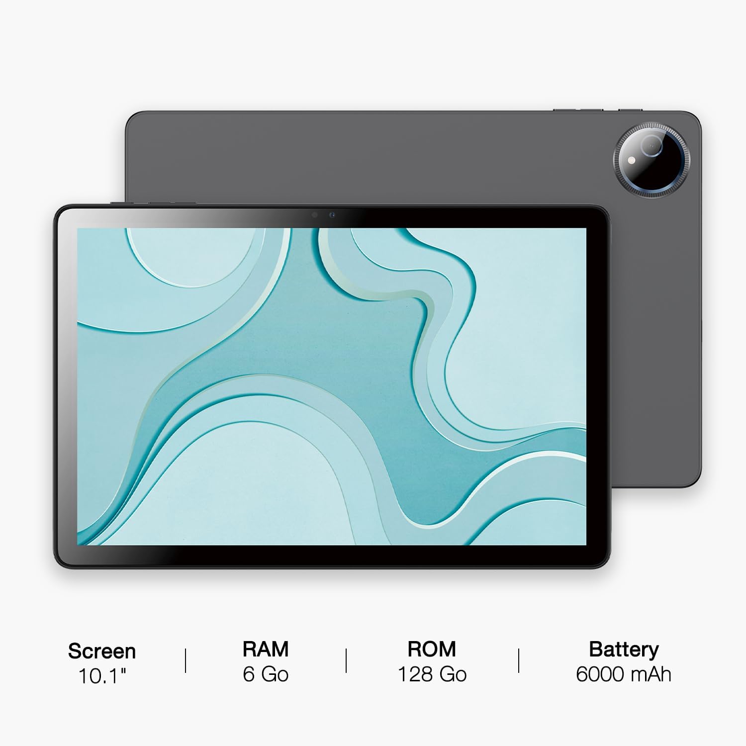 Logicom Fold 10 - Tablet Android 15 HD IPS, Grigio - immagine 4