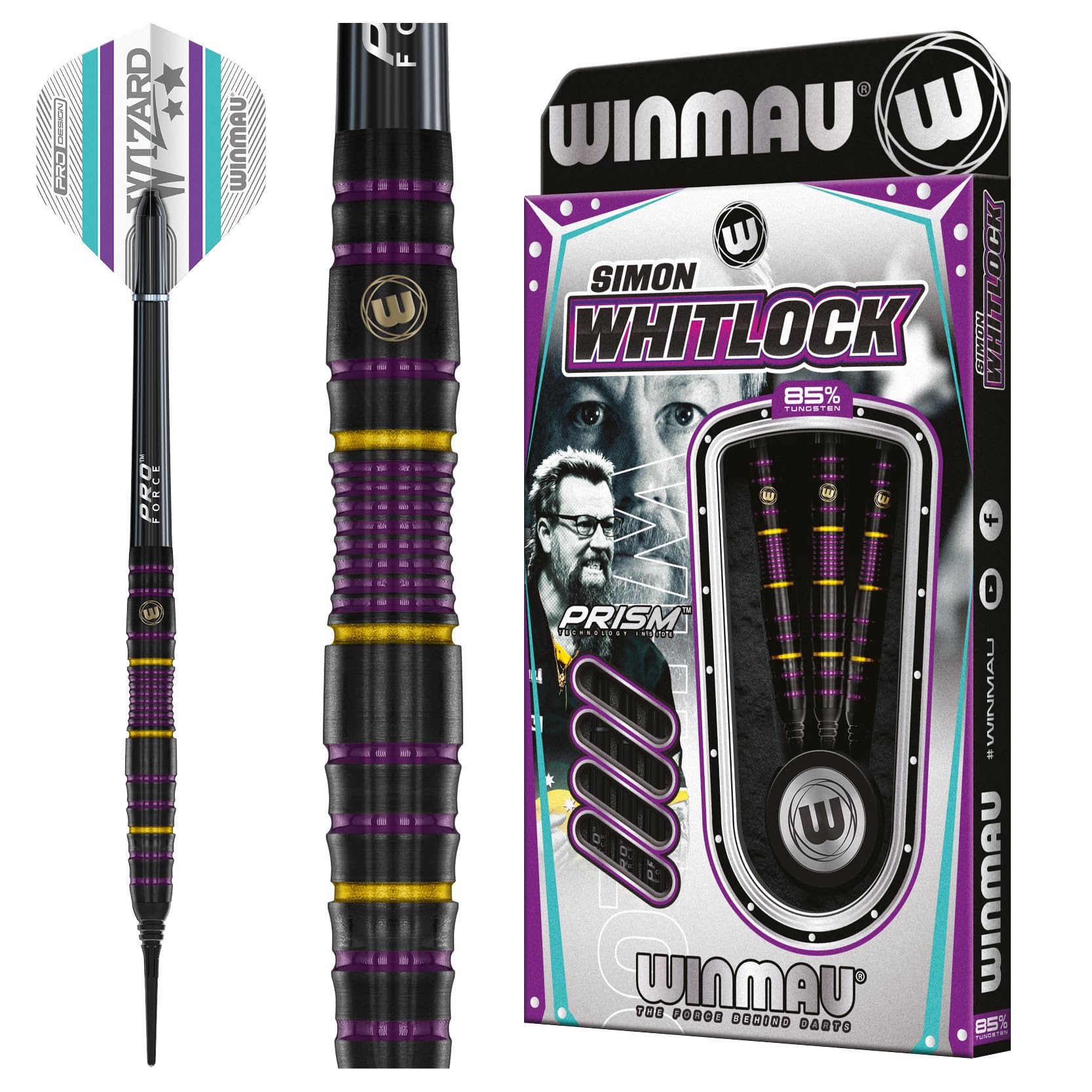 Winmau Freccette PRO-Series Soft Tip 85%